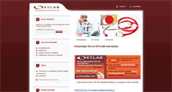 Desktop Screenshot of oxylab.hu