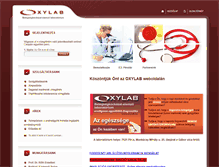 Tablet Screenshot of oxylab.hu